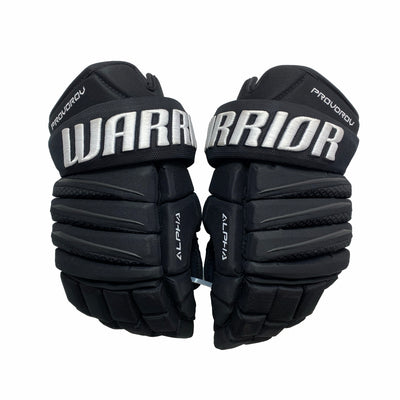Warrior Alpha QX - Philadelphia Flyers - Pro Stock Hockey Gloves - Ivan Provorov