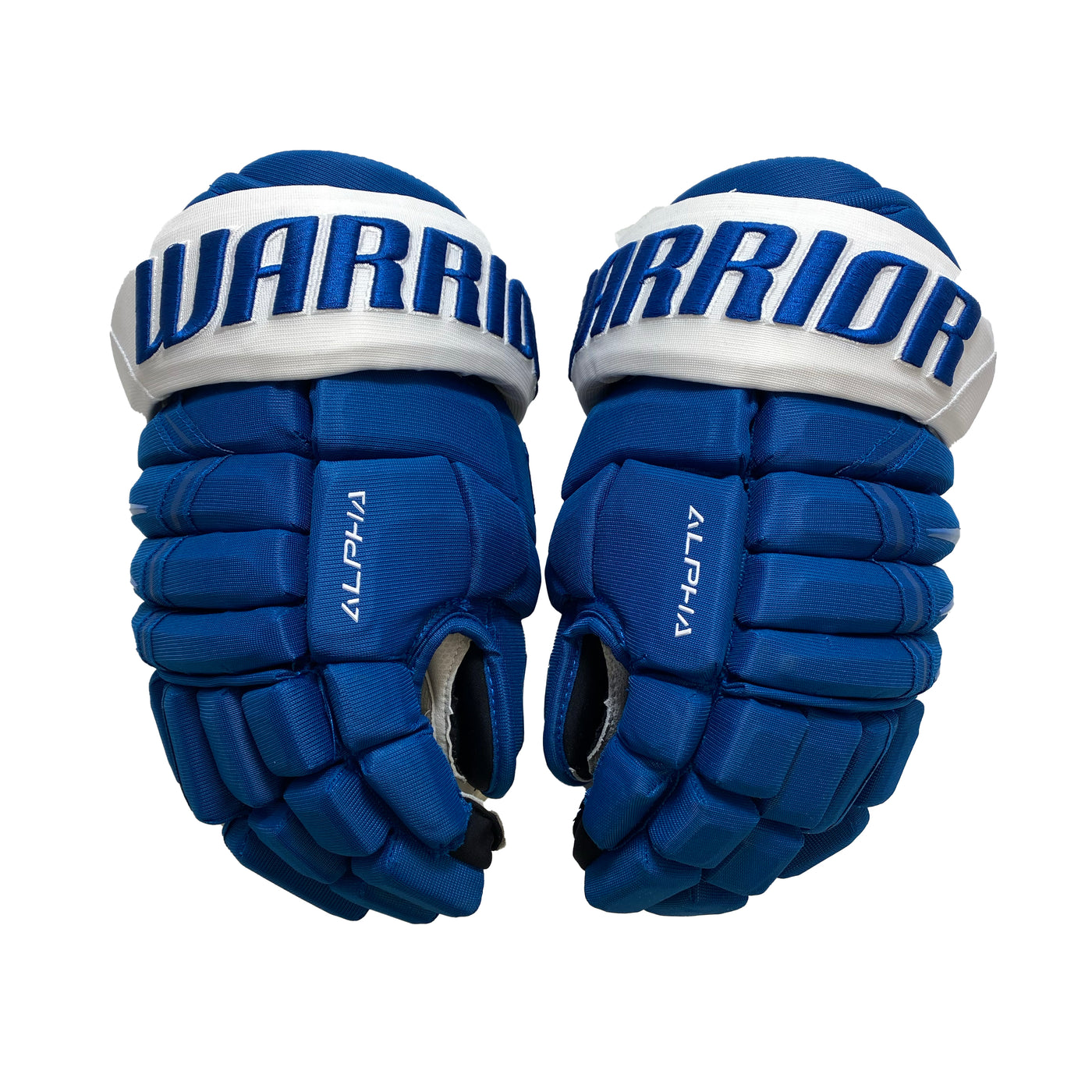 Warrior Alpha DX - Colorado Avalanche - Pro Stock Gloves - Matt Calvert