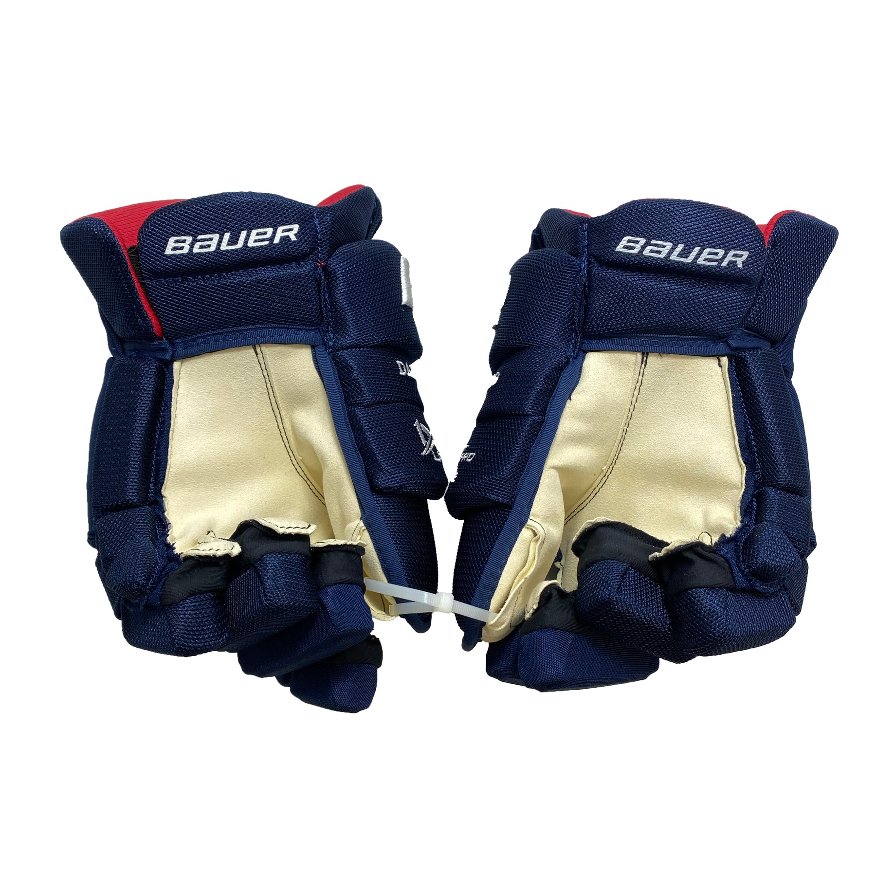 Bauer Vapor 1X Pro - Vancouver Canucks - Pro Stock Gloves - Nikita Tryamkin
