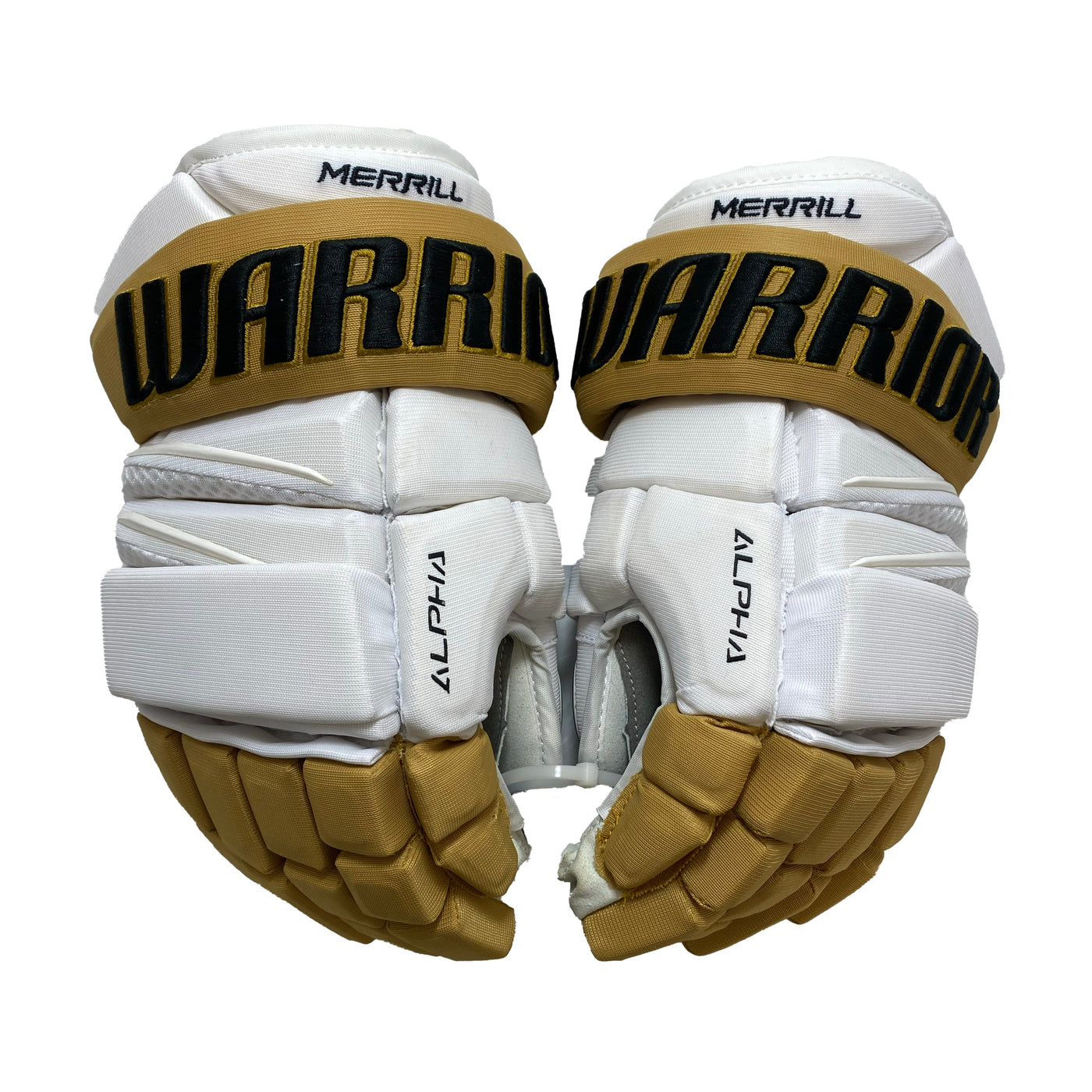 Warrior Alpha DX - Vegas Golden Knights - Pro Stock Gloves - John Merrill