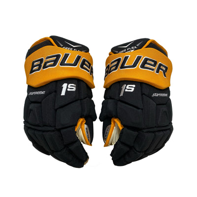 Bauer Supreme 1S - Kalevan Pallo - Pro Stock Hockey Gloves - Team Issue
