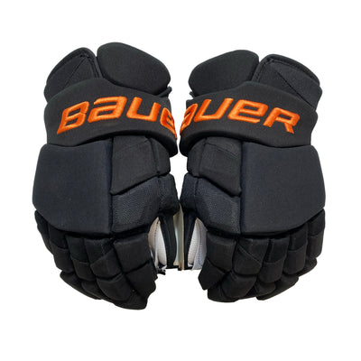 Bauer Nexus 2S Pro - Philadelphia Flyers - Pro Stock Hockey Gloves - Team Issue