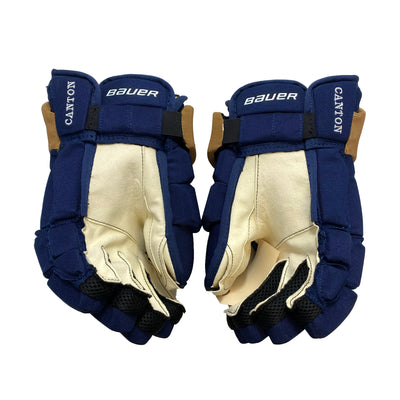 Bauer Supreme 1S - Suny Canton NCAA - Pro Stock Hockey Gloves - Team Issue