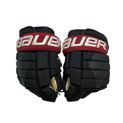 Bauer Nexus 2N Pro - Arizona Coyotes - Pro Stock Hockey Gloves - Clayton Keller