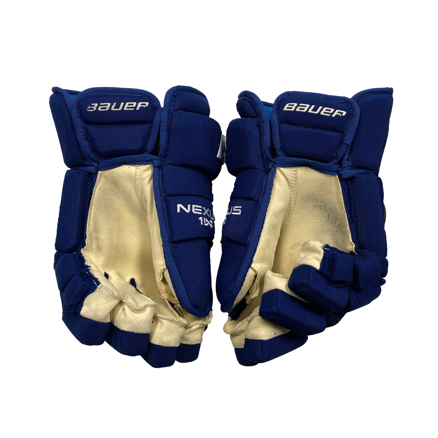 Bauer Nexus 1N -Toronto Maple Leafs - Pro Stock Hockey Gloves - Andreas Borgman