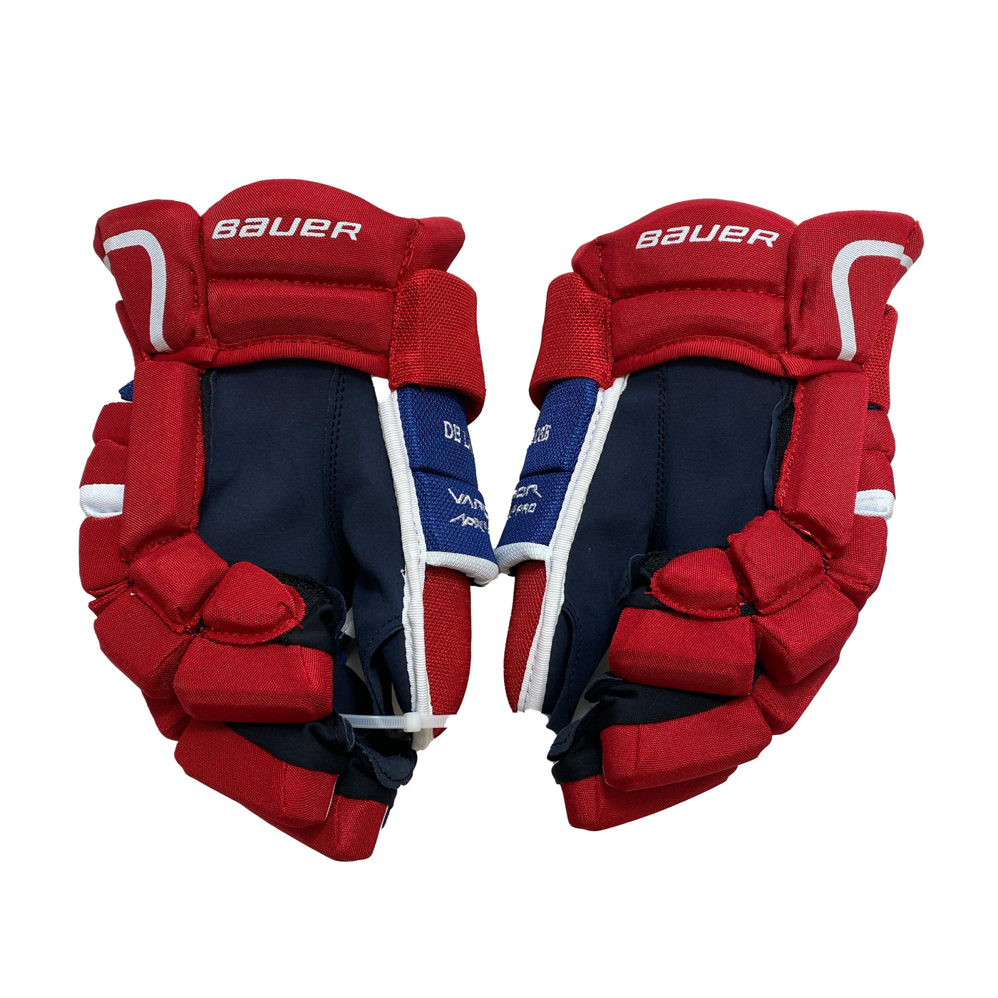 Bauer Vapor Apx2 Pro - Montreal Canadiens - Pro Stock Gloves - Jacob de la Rose
