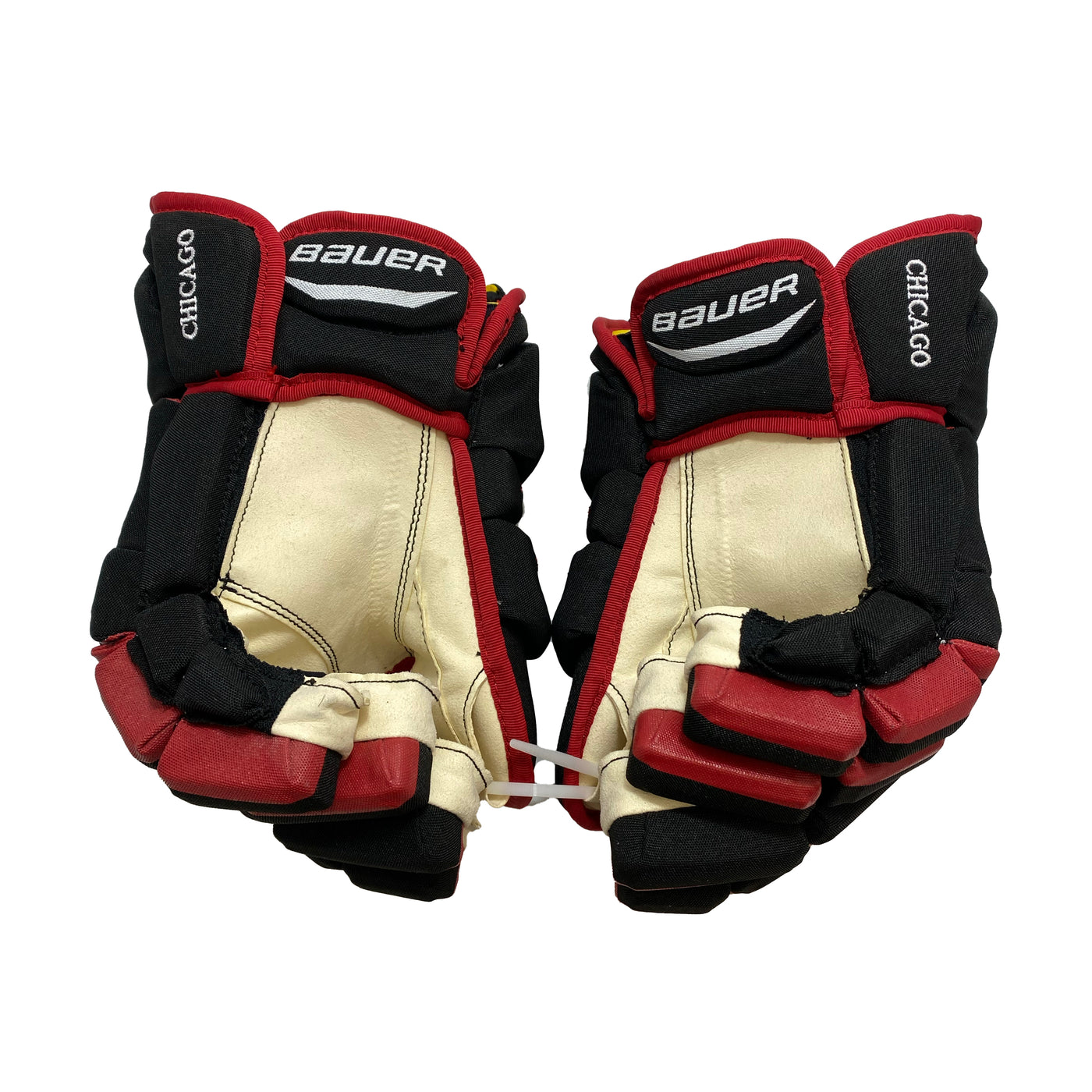 Bauer Supreme TotalOne MX3 - Chicago Blackhawks  - Pro Stock Gloves - Team Issue
