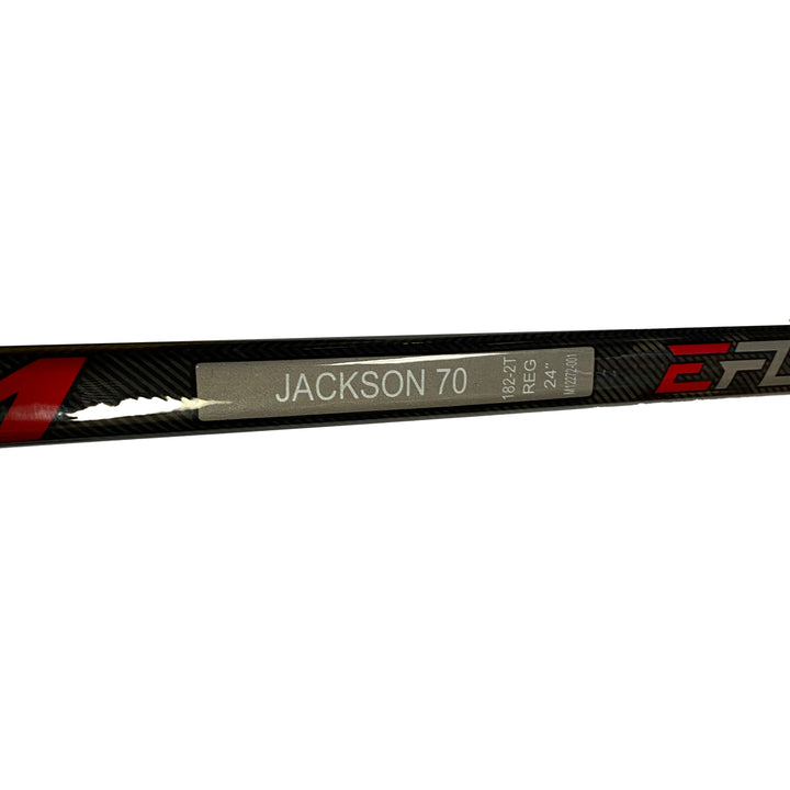 CCM E-Flex 5 Pro Stock Goalie Stick - Toronto Six - 24" - Black/Red