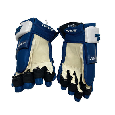 True A6.0 SBP Colorado Avalanche 14" Pro Stock Gloves - Ryan Graves