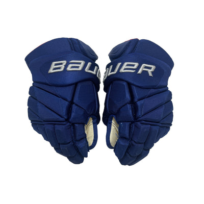Bauer Vapor 1XLite Toronto Maple Leafs Reverse Retro 14" Pro Stock Gloves - Alex Kerfoot