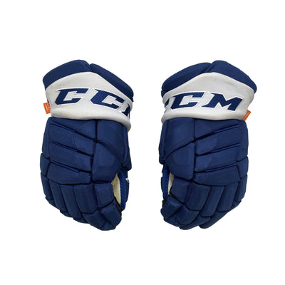 CCM FT1 Toronto Maple Leafs Pro Stock Gloves - Auston Matthews