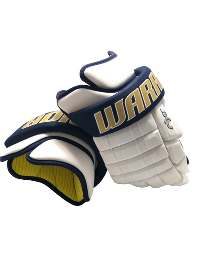 Warrior Franchise AX1 Buffalo Sabres 50th Anniversary hockey gloves