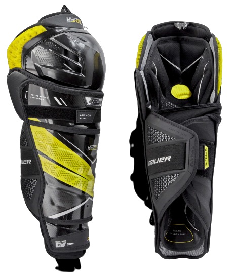 Bauer Supreme Ultrasonic Senior Shin Guards