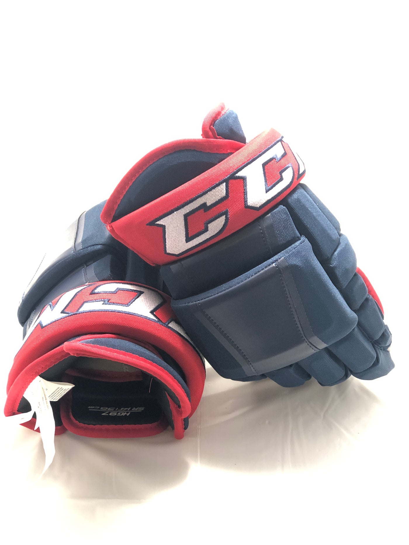 CCM HG97 Columbus Blue Jackets 14" Hockey Gloves