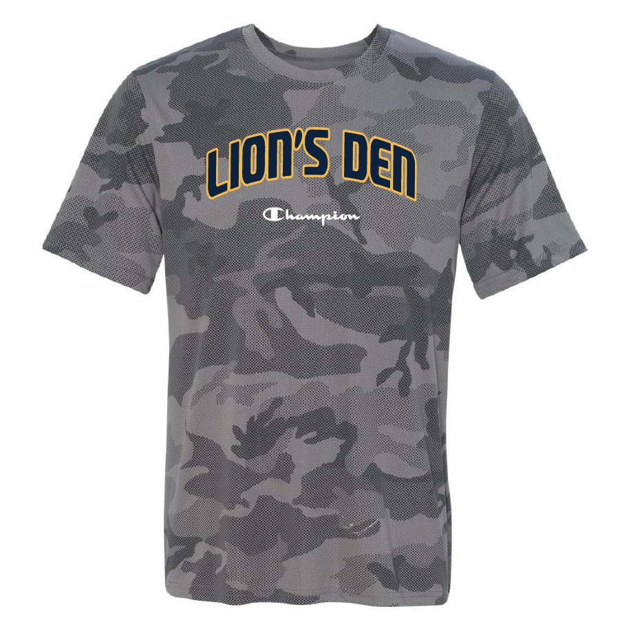 Champion Lion's Den Athletics Camo Dri-Fit Tee